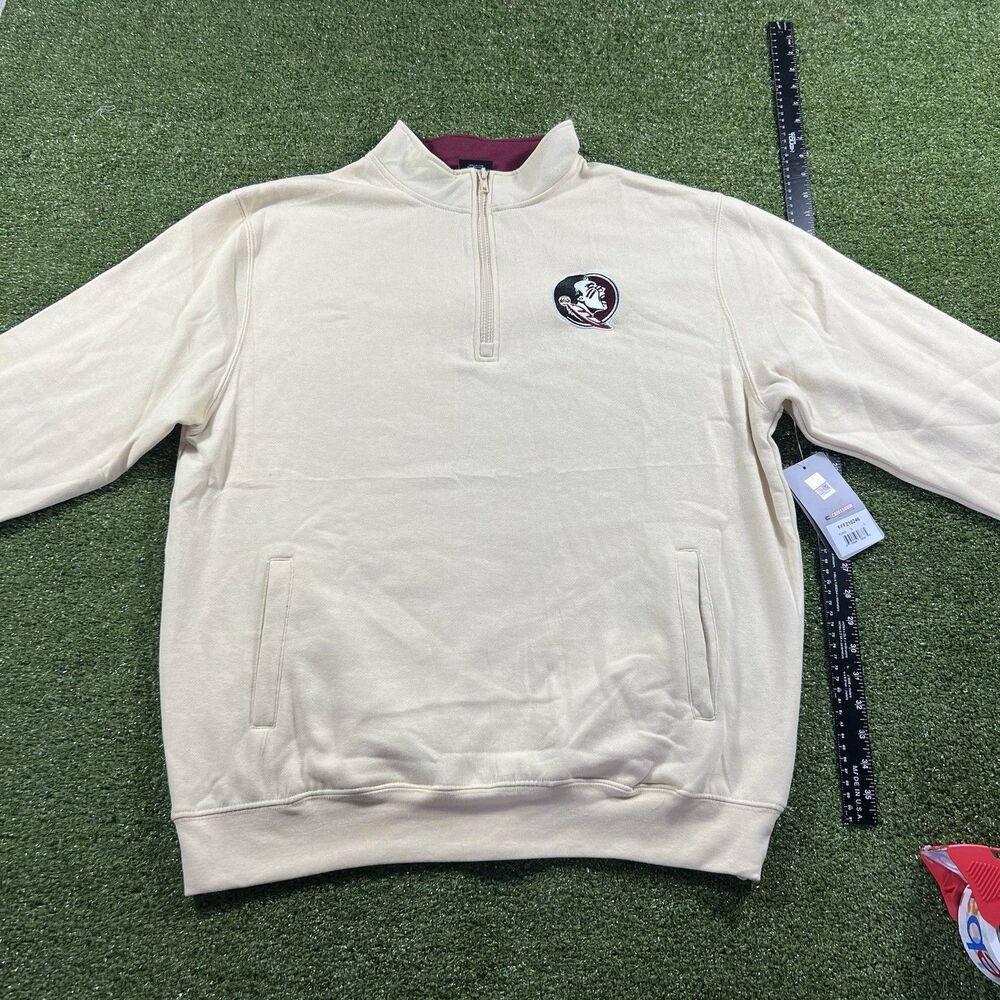 Florida State Seminoles Colosseum Quarter Zip Jacket NWT Men's Large